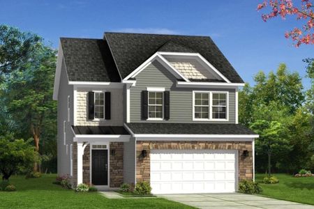 New construction Single-Family house 1011 Caswell Way Court, Unit Homesite 06, Durham, NC 27703 - photo 0