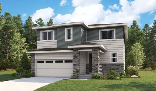 New construction Single-Family house 635 Turnip Pl, Johnstown, CO 80534 Coral II- photo 0