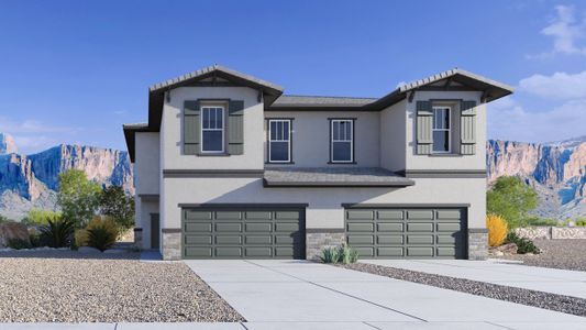 New construction Duplex house 5942 East Cat Balue Drive, Phoenix, AZ 85054 - photo 34 34