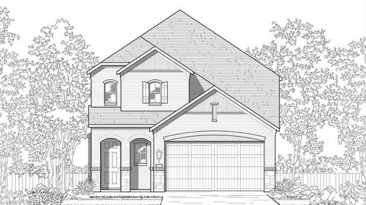 New construction Single-Family house 8206 Purple Aster Pass, Lago Vista, TX 78645 Everett Plan- photo 0