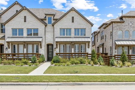 New construction Townhouse house 409 Somerville Drive, McKinney, TX 75071 - photo 0