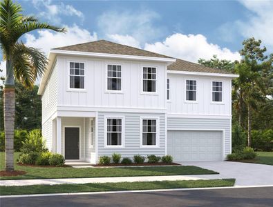 New construction Single-Family house 2262 Broadbrook Drive, Saint Cloud, FL 34771 Moseley II Homeplan- photo 0