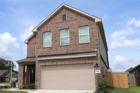 New construction Single-Family house 17532 Grand Fir Lane, New Caney, TX 77357 Larkspur- photo 1 1