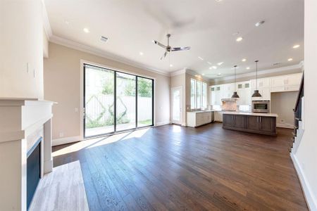 Open floor plan flooded with natural light