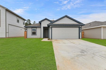 New construction Single-Family house 23563 Nectar Crest Heights, Splendora, TX 77372 Plan X35B- photo 0