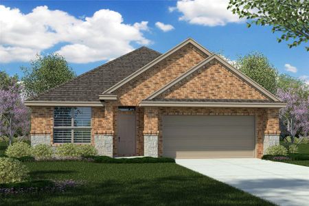 New construction Single-Family house 5207 Crystal Lake Avenue, Krum, TX 76249  Los Alamos- photo 0