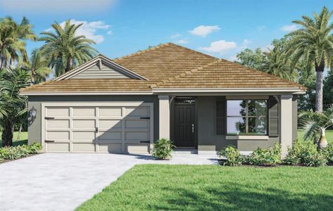 New construction Single-Family house 1505 Hummingbird Road, Winter Haven, FL 33884 CALI- photo 0