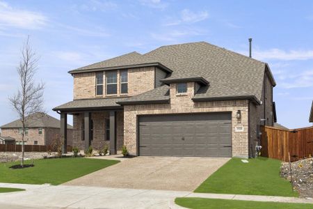 New construction Single-Family house 3509 Prickly Pear Path, Melissa, TX 75454 Grayson Homeplan- photo 36 36