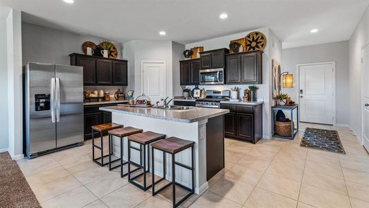 Kitchen - All Home and community information, including pricing, included features, terms, availability and amenities, are subject to change at any time without notice or obligation. All Drawings, pictures, photographs, video, square footages, floor plans, elevations, features, colors and sizes are approximate for illustration purposes only and will vary from the homes as built.