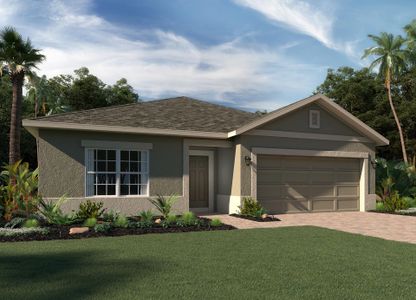 New construction Single-Family house 342 Marion Loop, Haines City, FL 33844 Bartley Flex- photo 2 2