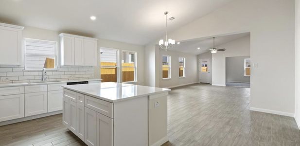 New construction Single-Family house 125 Boulder Ridge Trail, Liberty Hill, TX 78642 Lexington- photo 1 1