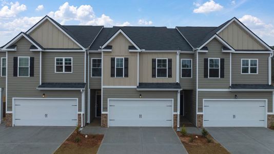 New construction Townhouse house 1438 Gray Branch Drive, Lawrenceville, GA 30045 Stratford- photo 0 0