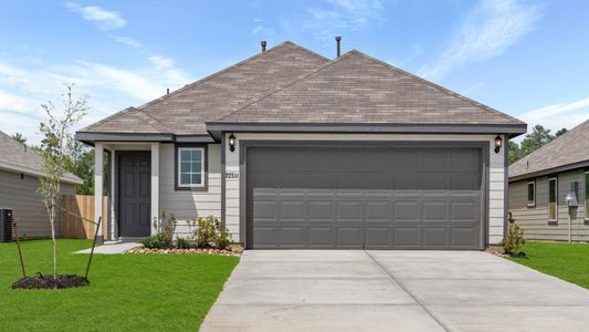 New construction Single-Family house 22511 Javelina Street, Splendora, TX 77372 Aspen- photo 0
