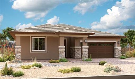 New construction Single-Family house 21842 E Stirrup Court E, Queen Creek, AZ 85142 Cassandra- photo 0