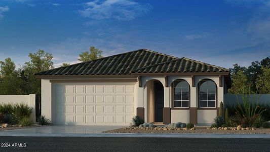 New construction Single-Family house 20285 W Roma Avenue, Buckeye, AZ 85396 Harlow- photo 0 0