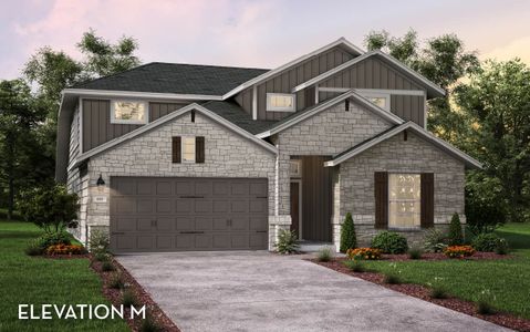 New construction Single-Family house Yuma, 521 Exploration Circle, Liberty Hill, TX 78642 - photo