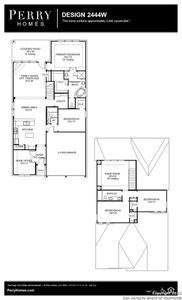 New construction Single-Family house 2642 Suncadia Lane, San Antonio, TX 78245 Design 2444W- photo 0