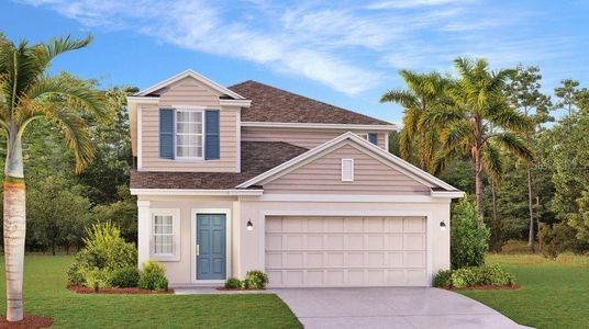 New construction Single-Family house 1915 Niagra Drive, Davenport, FL 33837 Columbia- photo 0