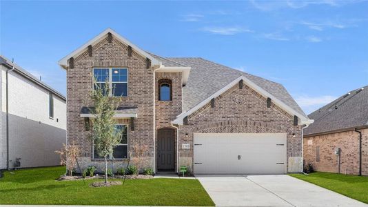 New construction Single-Family house 742 Grand Dale Drive, Lavon, TX 75166 Ironwood II U- photo 0