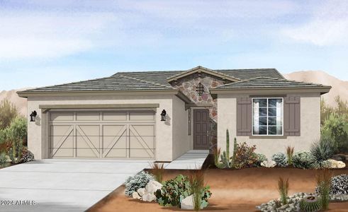 New construction Single-Family house 11657 W Marguerite Avenue, Avondale, AZ 85323 Castellano- photo 0