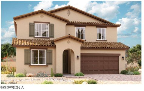 New construction Single-Family house 11018 W Tonto Street, Avondale, AZ 85323 Ammolite- photo 0