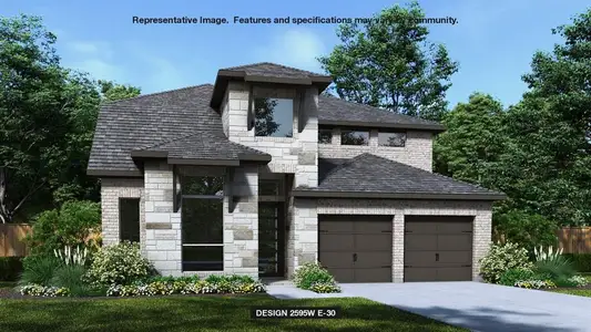 New construction Single-Family house 21010 Madera Valley Lane, Cypress, TX 77433 2595W- photo 0