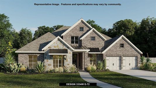 New construction Single-Family house Design 3334W, 16309 Sheridan River Trail, Conroe, TX 77302 - photo
