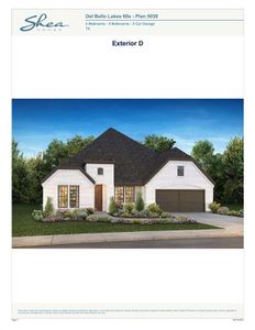 New construction Single-Family house 4314 Golden Ridge Circle, Manvel, TX 77578 Plan 5039 Exterior D- photo 1 1