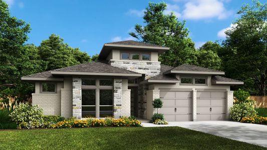 New construction Single-Family house 1428 Cowan Run, New Braunfels, TX 78132 2493W- photo 0