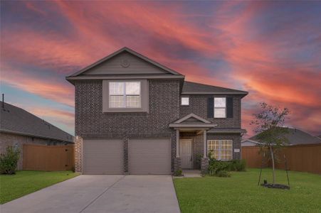 New construction Single-Family house 32634 Timber Point Drive, Brookshire, TX 77423 Coventry - photo 0