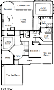 New construction Single-Family house Lockhart II (3764-DM-50), 3203 Salt Grass Avenue, Mansfield, TX 76063 - photo