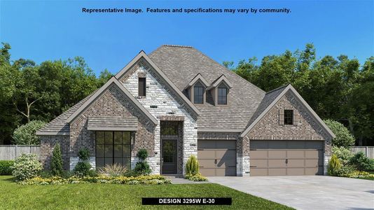 New construction Single-Family house Design 3295W, 16309 Sheridan River Trail, Conroe, TX 77302 - photo