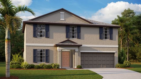 New construction Single-Family house 20421 Rose Cottage Way, Land O' Lakes, FL 34637 - photo 1 1
