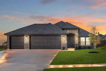 New construction Single-Family house 1340 Elk Ridge Drive, Crowley, TX 76036 Concept 1849- photo 0 0