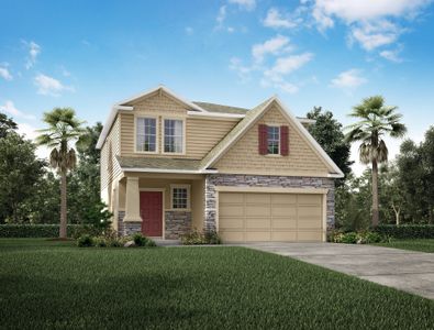 New construction Single-Family house The Glendale, 9405 Serapis Way, Port St. Lucie, FL 34987 - photo