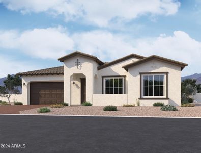 New construction Single-Family house 22839 E Nightingale Road, Queen Creek, AZ 85142 Juniper- photo 0 0