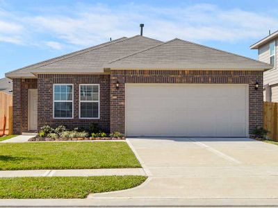 New construction Single-Family house The Mallory, 635 Woodhaven Lakes Drive, La Marque, TX 77568 - photo