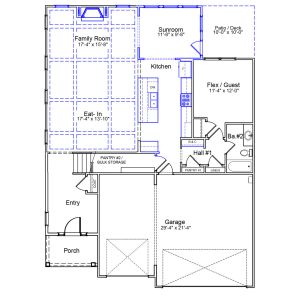 New construction Single-Family house 417 Rowley Lane, Summerville, SC 29486 Saluda- photo 1 1