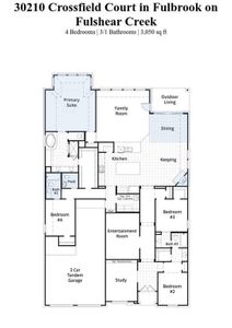 New construction Single-Family house 30210 Crossfield Court, Fulshear, TX 77441 216 Plan- photo