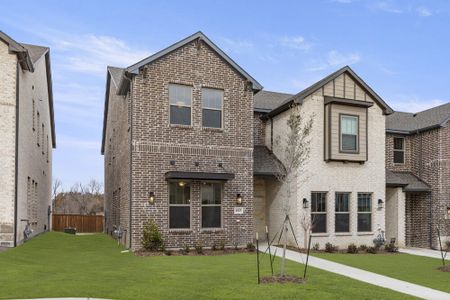 New construction Townhouse house 6005 Baritone Court, Sachse, TX 75048 Rice Homeplan- photo