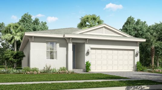New construction Single-Family house 1273 Se Crosswood Way, Port St. Lucie, FL 34984 Magnolia- photo 0