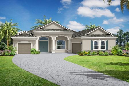 New construction Single-Family house Santa Maria, 8576 Lakes Of Mount Dora Boulevard, Mount Dora, FL 32757 - photo