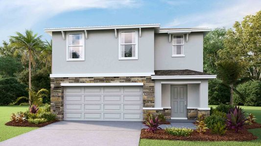 New construction Single-Family house 7245 Broad River Avenue, Land O' Lakes, FL 34638 Robie II- photo 0 0
