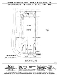 New construction Single-Family house 4203 Colony Lane, Missouri City, TX 77459 Plan 3059 Exterior C- photo 5 5