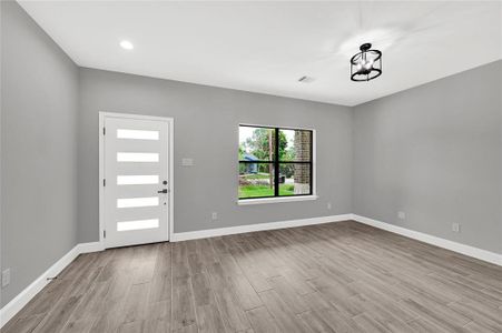 Tile flooring in main living areas