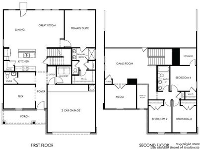 New construction Single-Family house 1522 Argon Way, San Antonio, TX 78245 The Royal (C480)- photo