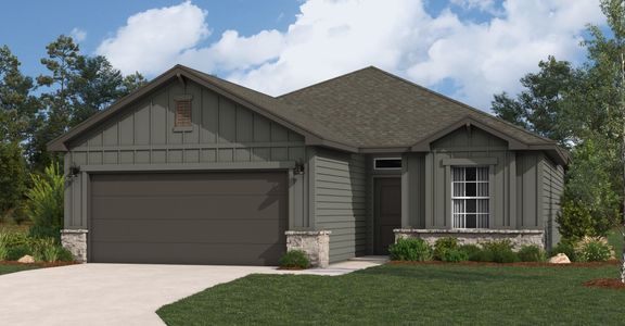 New construction Single-Family house 163 Gathering Drive, San Antonio, TX 78245 - photo 1 1