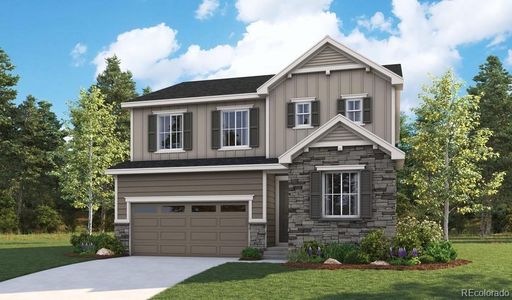 New construction Single-Family house 4206 Satinwood Drive, Johnstown, CO 80534 Pearl- photo 0 0