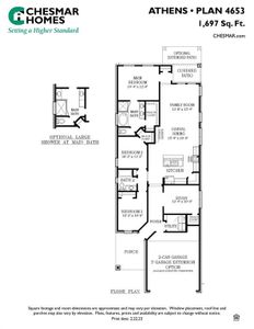 New construction Single-Family house 2218 Garden Arbor Lane, Willis, TX 77375 Athens- photo 1 1