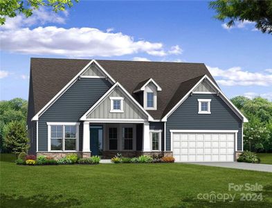 New construction Single-Family house 6022 Old Evergreen Parkway, Unit Lot 137, Indian Trail, NC 28173 Edgefield- photo 0 0